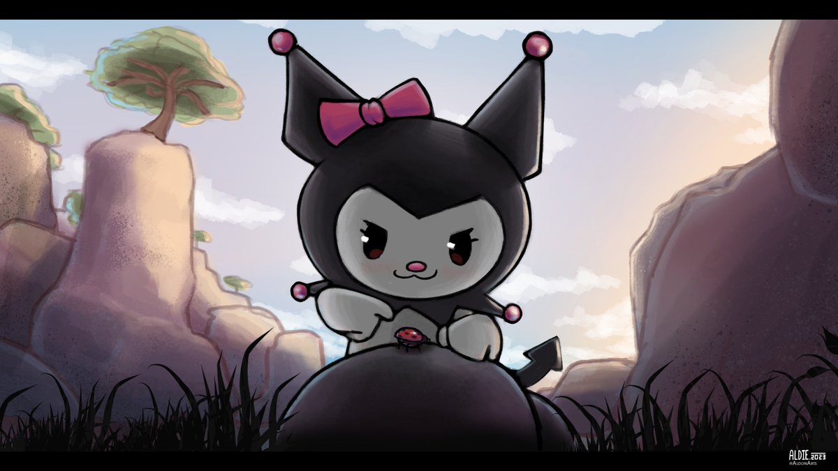 AldieArts's tweet photo. #kuromi #クロミ #HelloKitty  #マイメロディ https://t.co/yvaINmpH9m