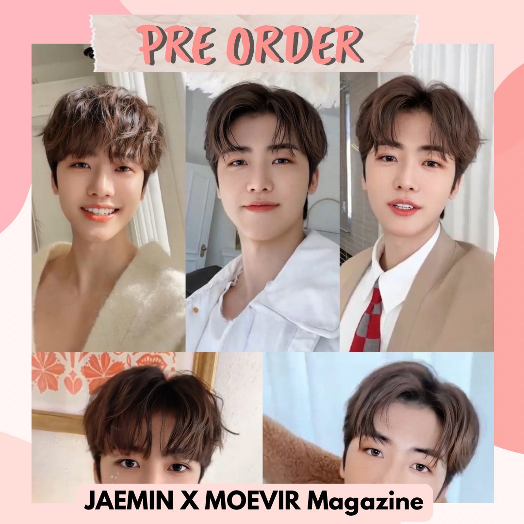 leejenyongkr's tweet photo. OPEN PRE ORDER

MOEVIR Magazine JAEMIN Cover

Est. Price
A / B ver. : Rp185,000 (DP 110K)
C ver. (set) : Rp395,000 (DP 240K)

✅ Cargo + TAX (est 500gr)
✅ Web order
✅ Pilih versi (A/B/C set)
✅ Pelunasan Shopee
📍 Bandung

Close: tba

Isi form berikut:
https://t.co/HNSgGrnmCQ https://t.co/vekUKdpkpl