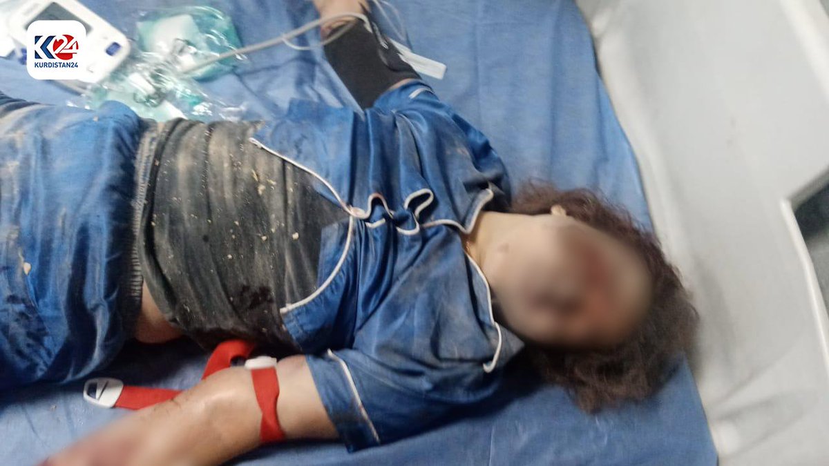 K24English's tweet photo. The civilian causalities sustained as the result of the Iranian ballistic missile attacks on Kurdistan Region's Erbil city on Monday night. 

📸Submitted to Kurdistan24 https://t.co/Wz4UoOKQmb