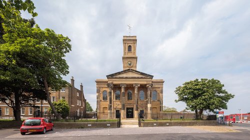 Revivified Sheerness Dockyard Church in Kent is shortlisted for the 2024 MacEwen Award: Hugh Broughton Architects with Martin Ashley Architects create a catalyst for wider regeneration ow.ly/SQe250QqSiQ