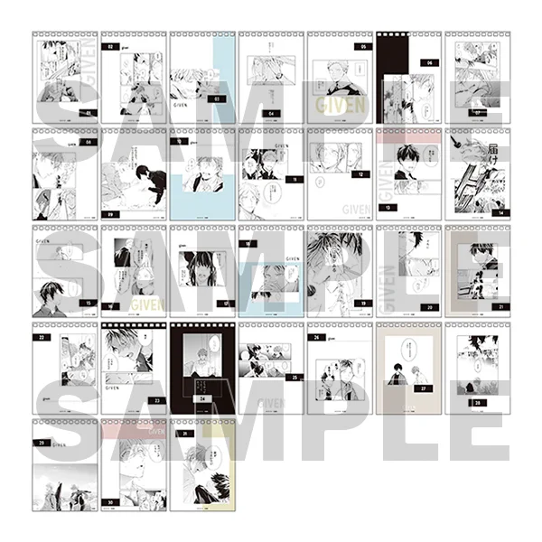 ギヴン展　日めくりカレンダー　ぱしゃこれカスタマニアキャリー ギヴン展 -given exhibition-【公式】 on X: 