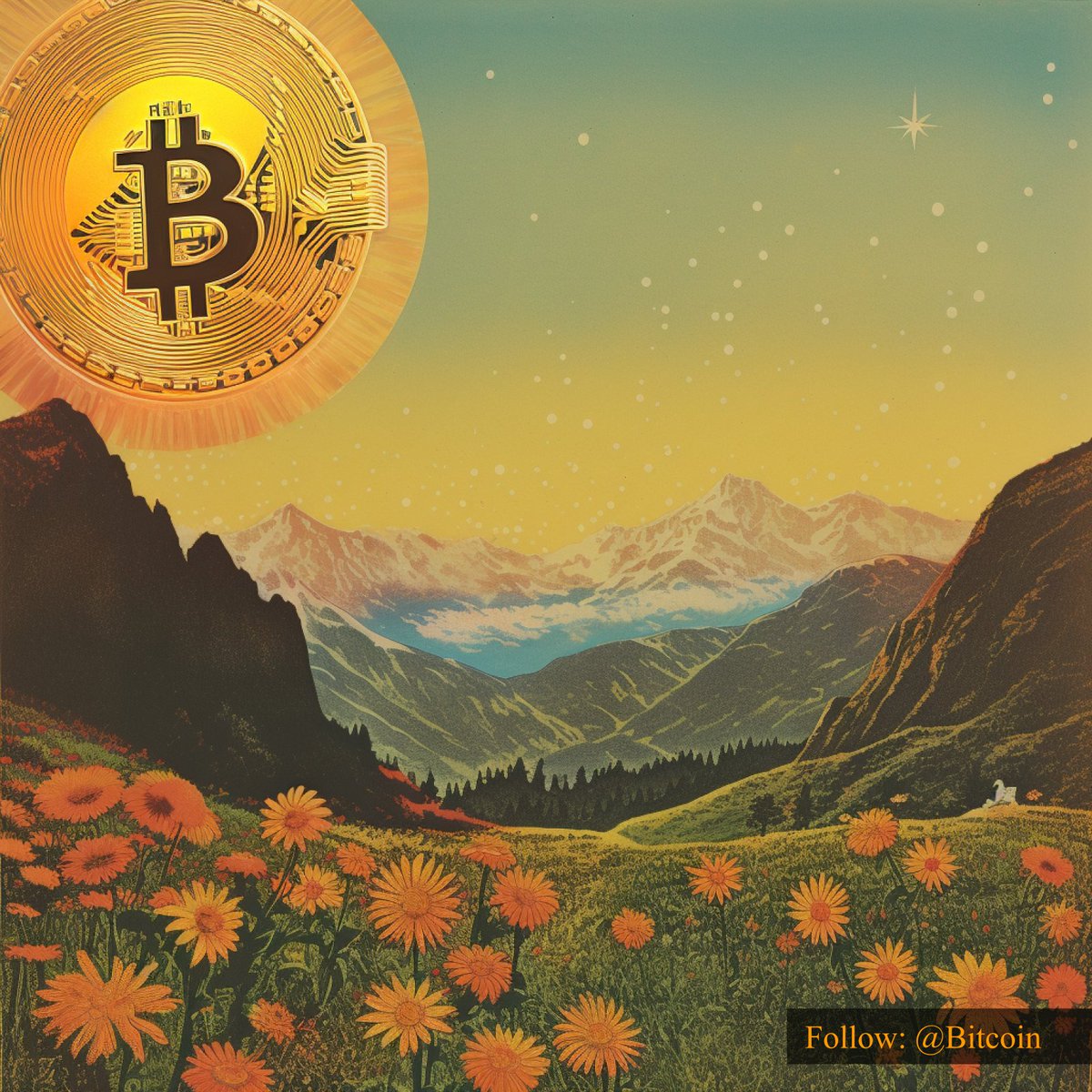 #Bitcoin, poised for a flourishing surge, awaits its moment to bloom in the ever-evolving landscape of digital finance. 🚀🌐 #BitcoinBlossoms