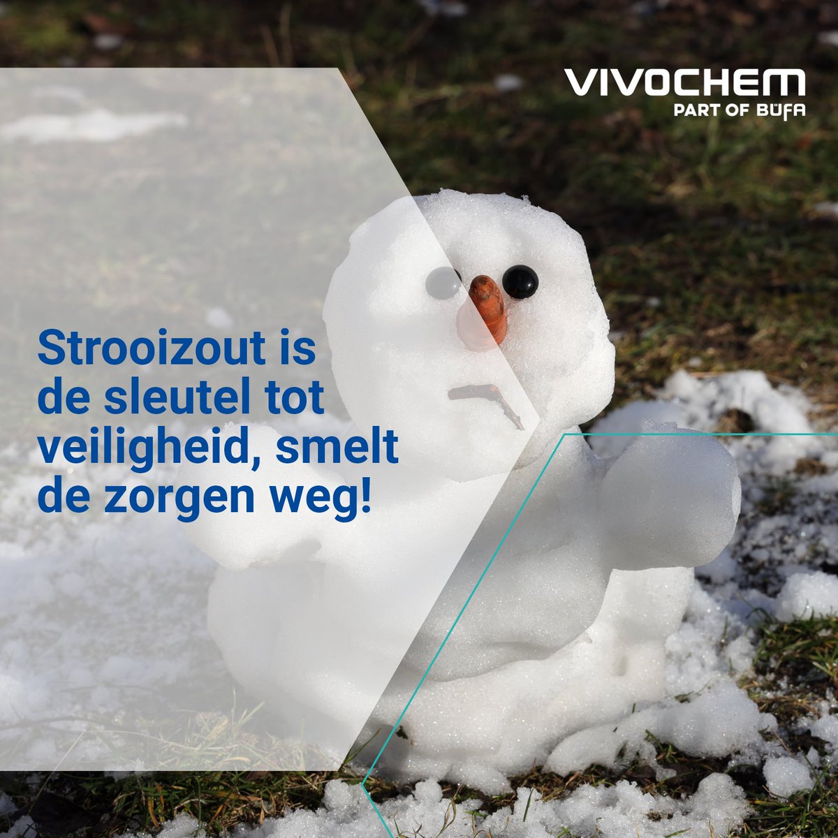 In de winter brengen vrieskou en gladheid risico's op de weg met zich mee. 🚗

Op die momenten is dooimiddel onmisbaar, om veiligheid zo veel mogelijk te waarborgen. Bij Vivochem hebben wij natriumchloride en kaliumchloride als dooimiddel. ☃️

shorturl.at/uwCGO
#strooizout