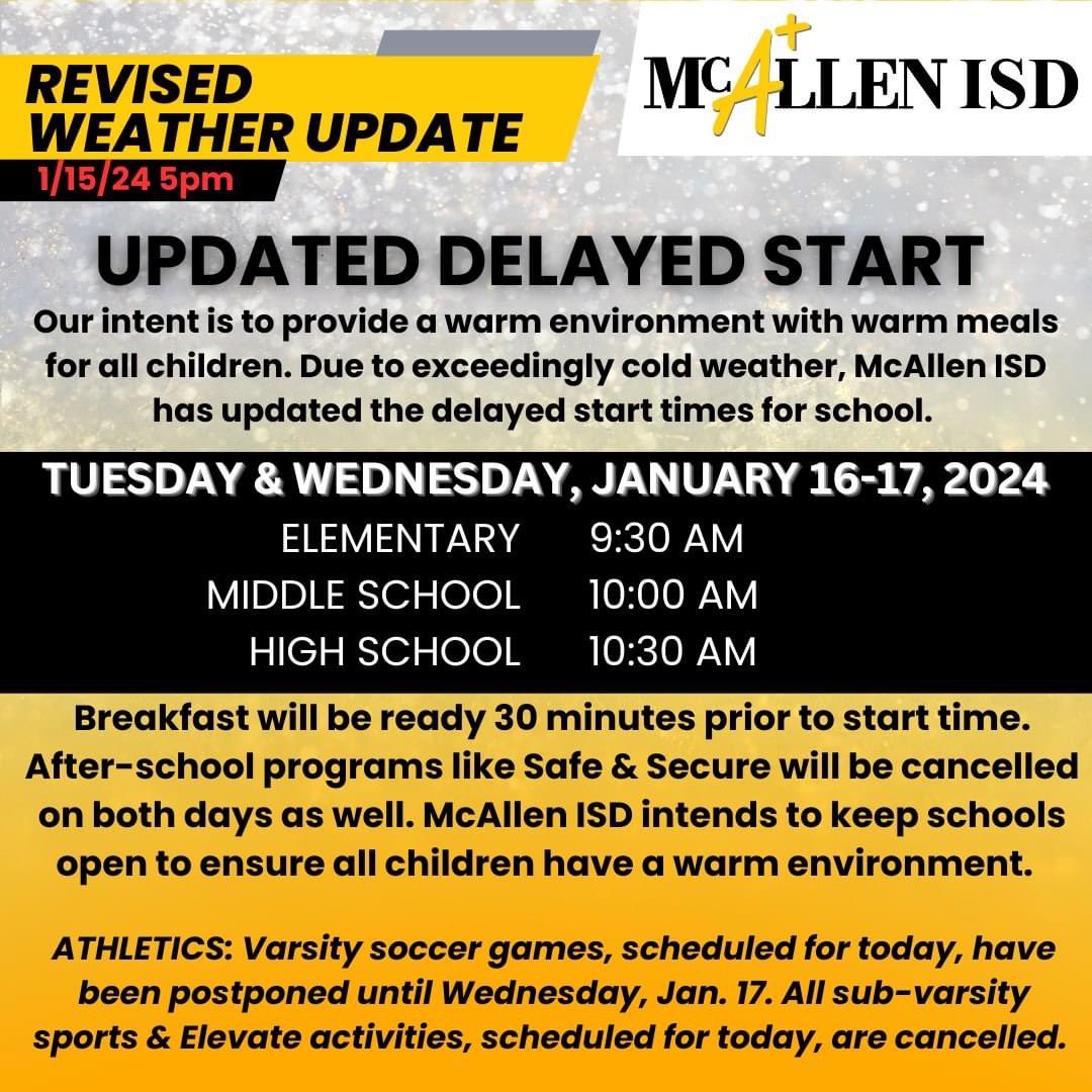 What McAllen tweet media