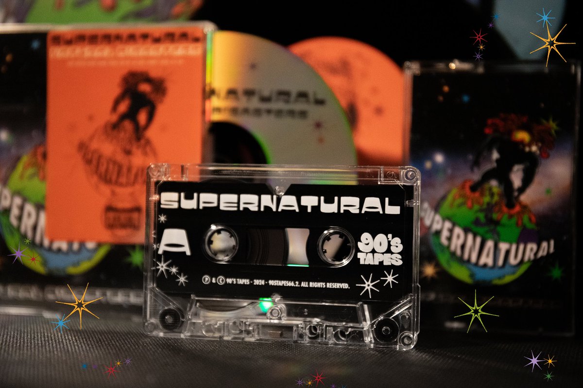 Set to be released in 1995, Supernatural's debut 'Natural Disasters' got shelved and never saw an official release until now. Available in a limited run on 2LP+7', CD in jewel case, cassette and digitally on all major platforms • 90stapes.lnk.to/supernatural • • • #mcsupernatural