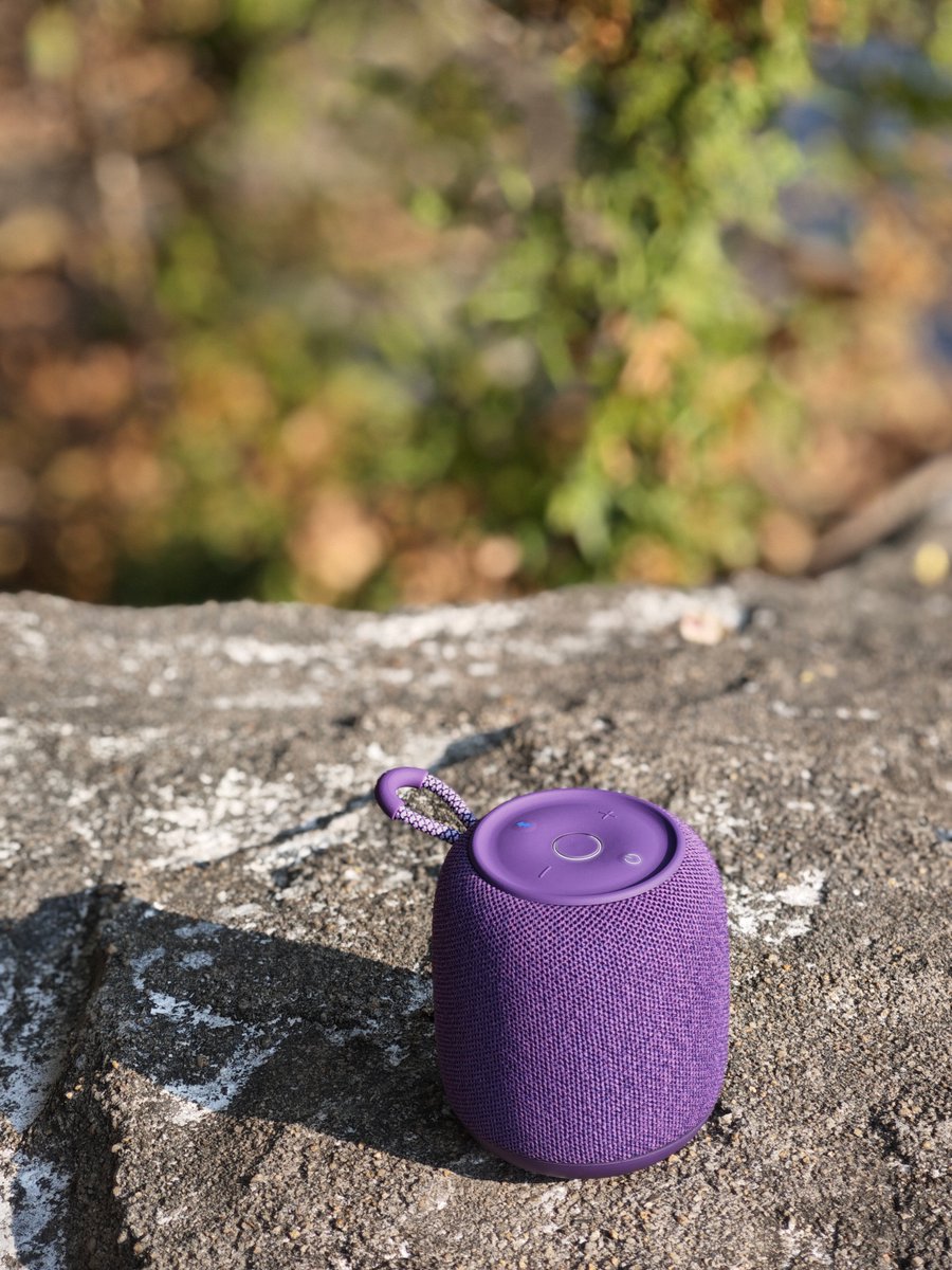 vifadk's tweet photo. New look. Same stereo sound. Another exciting is coming your way! 🤩💜

Put a new shine on your music with 'Vifa Tromso'.

#vifa #tromso #Modenatwilight #bluetooth #speaker #colorful #stereo #sound https://t.co/ytALVHR6uF