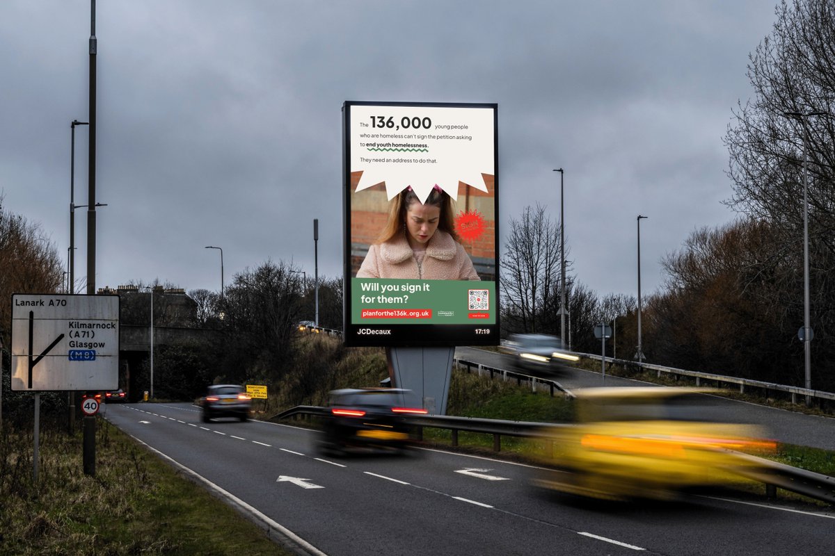 NHyouthcentre's tweet photo. From Brighton to Edinburgh our message is clear, we need a #PlanForThe136k young people who were forced into homelessness in the UK last year. Those young people can't sign our petition though, you need an address for that. Can you #SignForThe136k? https://t.co/gb6dXKqgg9