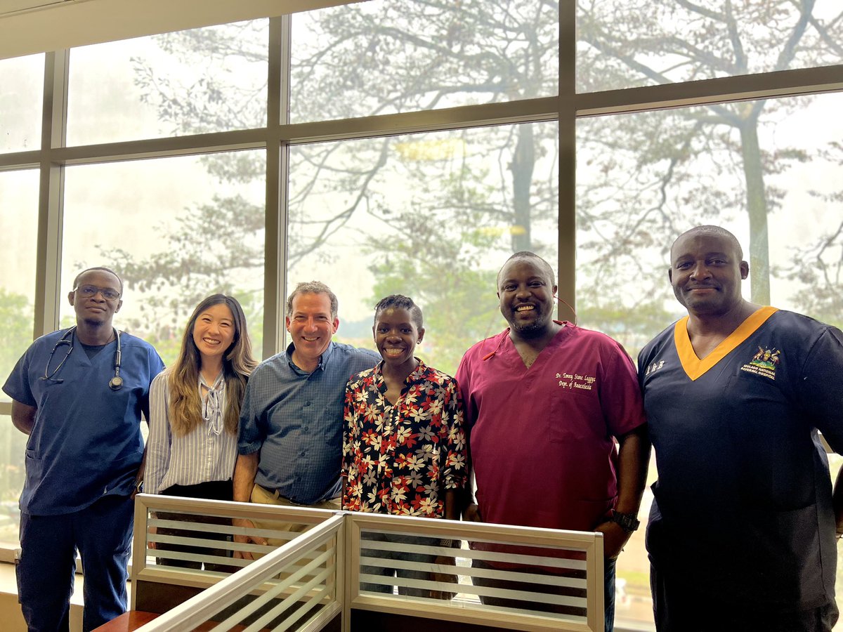 Look at how we’ve grown as a department. Nice to have our old friends, Dr Gerald Dubowitz & Dr Kit Wu from @UCSF_CHESA @luggya @Nabukenya8 @AgabaKaahwa @arthurkwizera @lyzaigaga @Danieobua