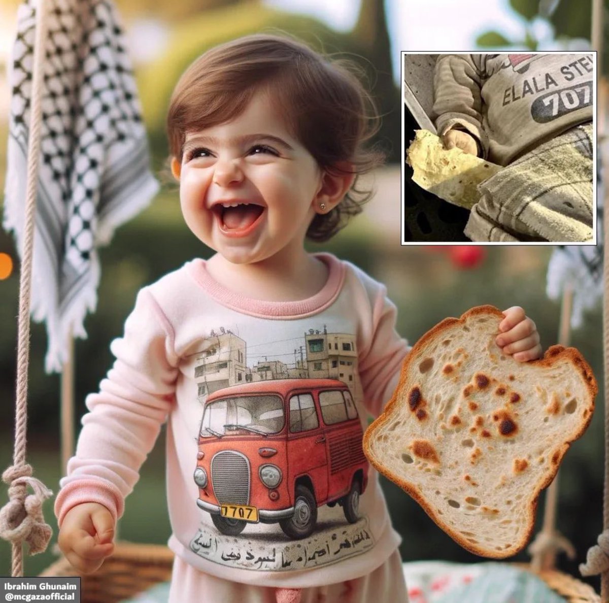 <a href="/UNRWAPartners/">UNRWA Partners</a> <a href="/UNLazzarini/">Philippe Lazzarini</a> <a href="/UN/">United Nations</a> <a href="/UNICEFpalestine/">UNICEF Palestine</a> <a href="/WHO/">World Health Organization (WHO)</a> <a href="/WHOoPt/">WHO in occupied Palestinian territory</a> <a href="/WFP/">World Food Programme</a> <a href="/WFP_MENA/">WFP in the Middle East & North Africa</a> <a href="/UNRWA/">UNRWA</a> <a href="/UN_News_Centre/">UN News</a> <a href="/UNNewsArabic/">أخبار الأمم المتحدة</a> <a href="/UNGeneva/">United Nations Geneva</a> If Zionists think that they will make Palestine a safer place for them by starving Palestinians, they should think twice! Hunger doesn’t create peace. It fuels anger and hatred not just inside the occupied territories but also across the world. Hatred and shame that will follow