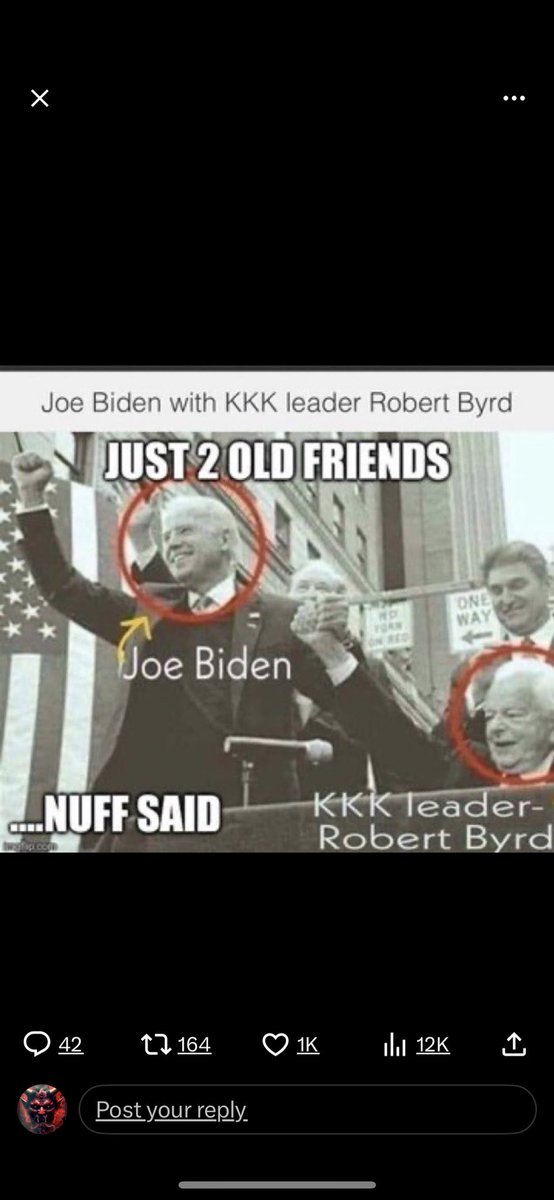 0Rthebest91033's tweet photo. #JoeBidenIsPathetic
#JoeBidenIsARacist
#BidenBorderInvasion #BidenCrimeFamilyExposed #BidenDefendsDemocracyBadly #BidenIsUnfit2Service #BidenomicsIsAFAILURE
#BidenScandals #BuildBackBetterFAILURE https://t.co/5sn2yzBTg1