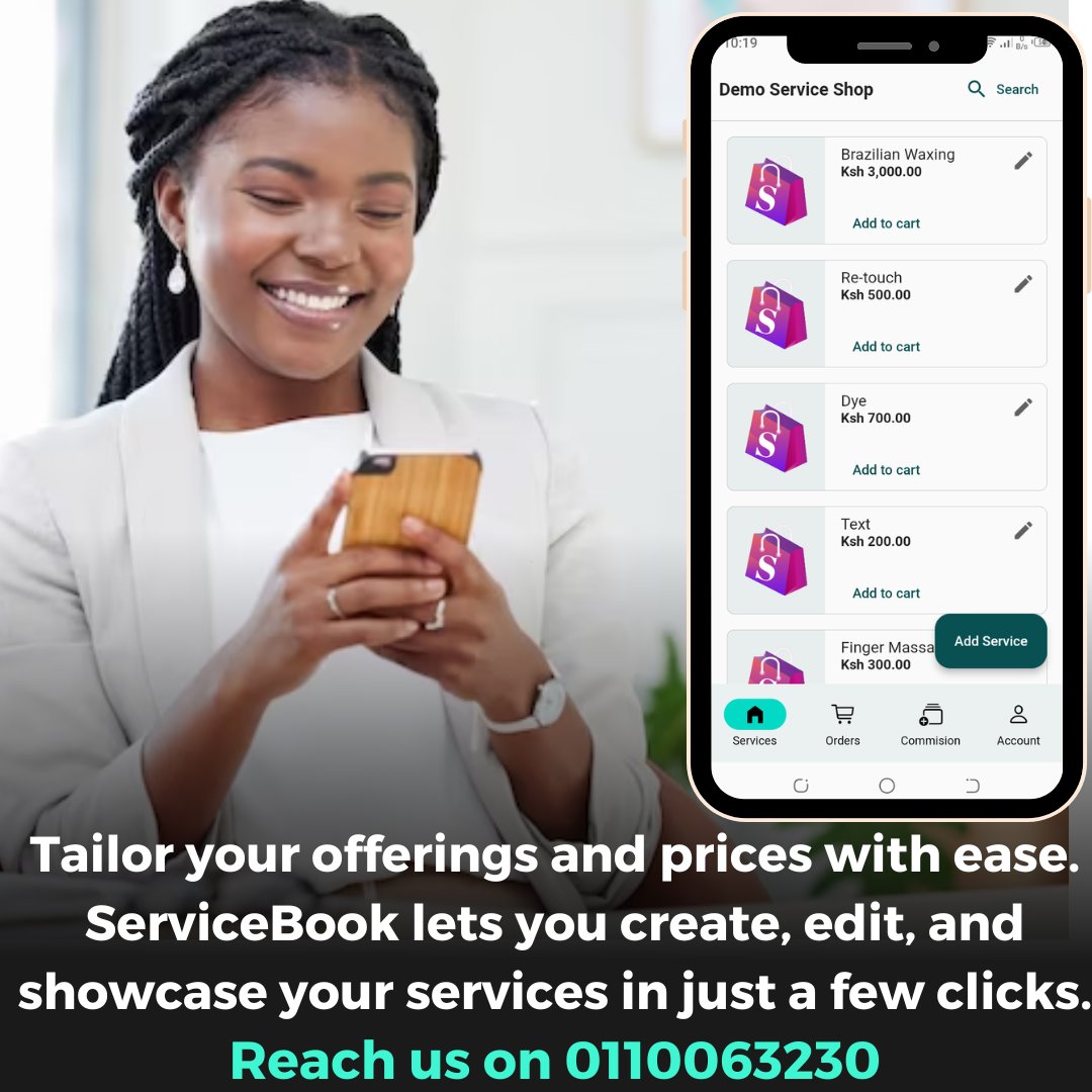 pesafy_africa's tweet image. Reach us today to schedule for a free demo.
#TwendeDigital #ServiceBook