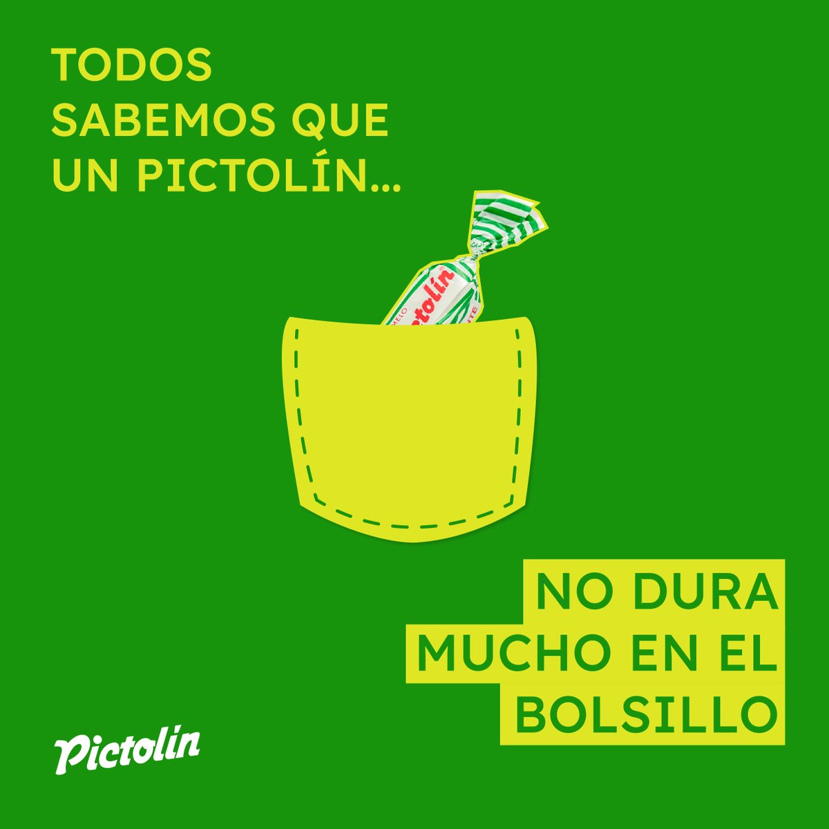 PictolinOficial's tweet photo. Si tu también eres de los que se guarda un Pictolín en el bolsillo y a los 5 minutos se lo esta comiendo… Que sepas que te entendemos 💚
#Pictolin #Picto #Meme #LaFelicidadEnTuBolsillo #FelizMartes https://t.co/5AaL308BxW