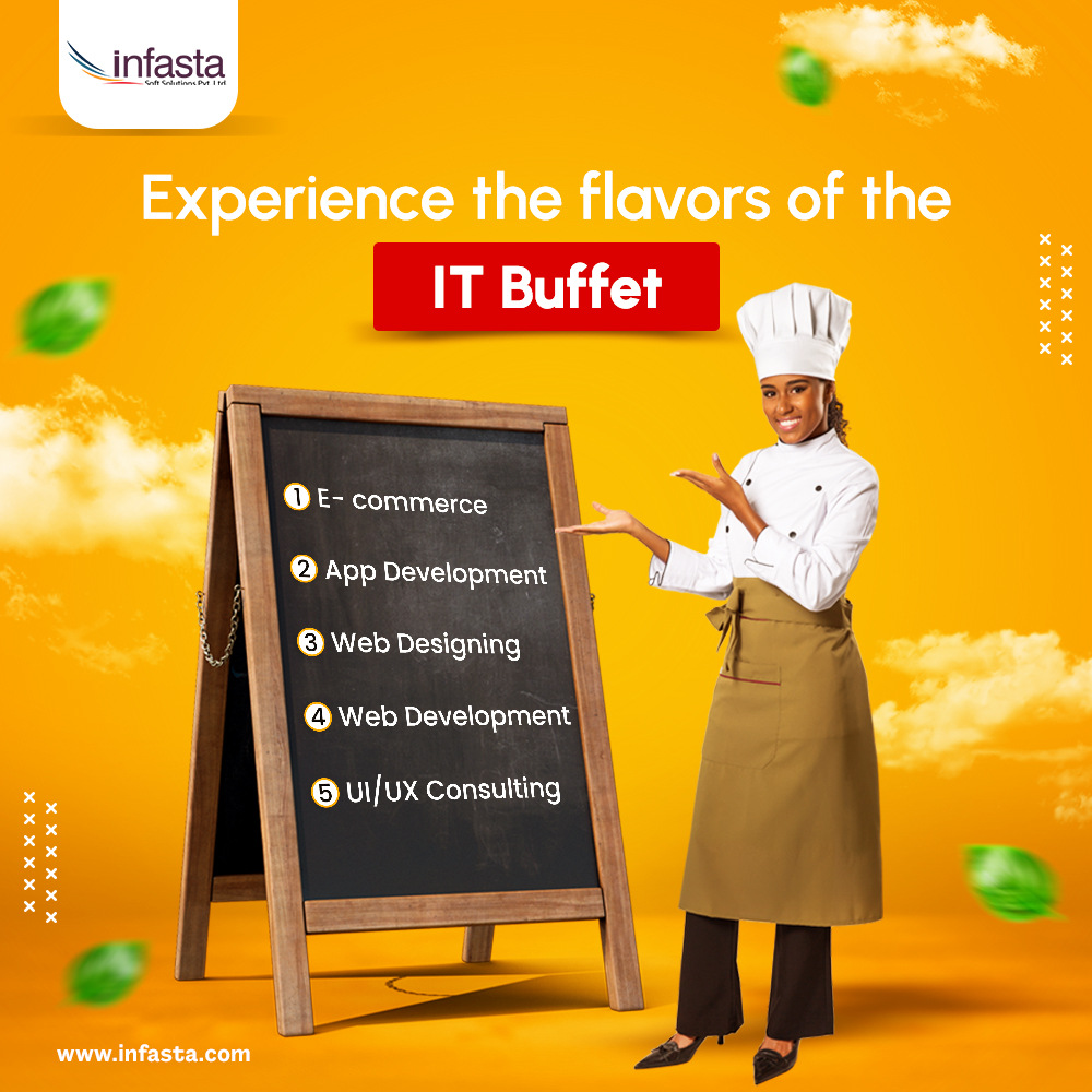 infastasoft's tweet photo. Grow your business with endless IT services. 💻

Ignite your business with Infasta's comprehensive suite of IT services, offering a delectable IT buffet enriched with a wide range of varieties. 🚀 https://t.co/6XprOtPL3S