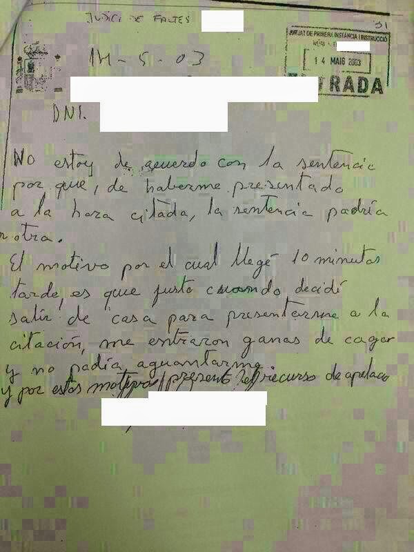 MunozLetrado's tweet photo. Empecemos el martes con un poco de humor.
Never forget el mejor recurso de apelación y su todavía mejor réplica judicial. https://t.co/xZgxJk9Jhf
