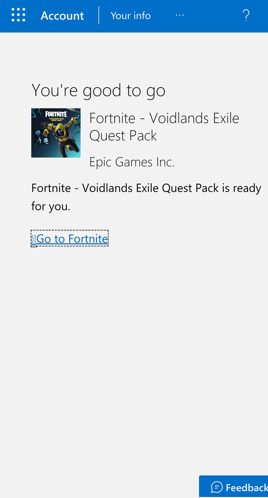 Voidlands Exile Quest Pack