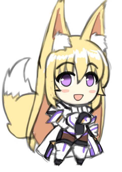 ちびアカネさんらくがき 