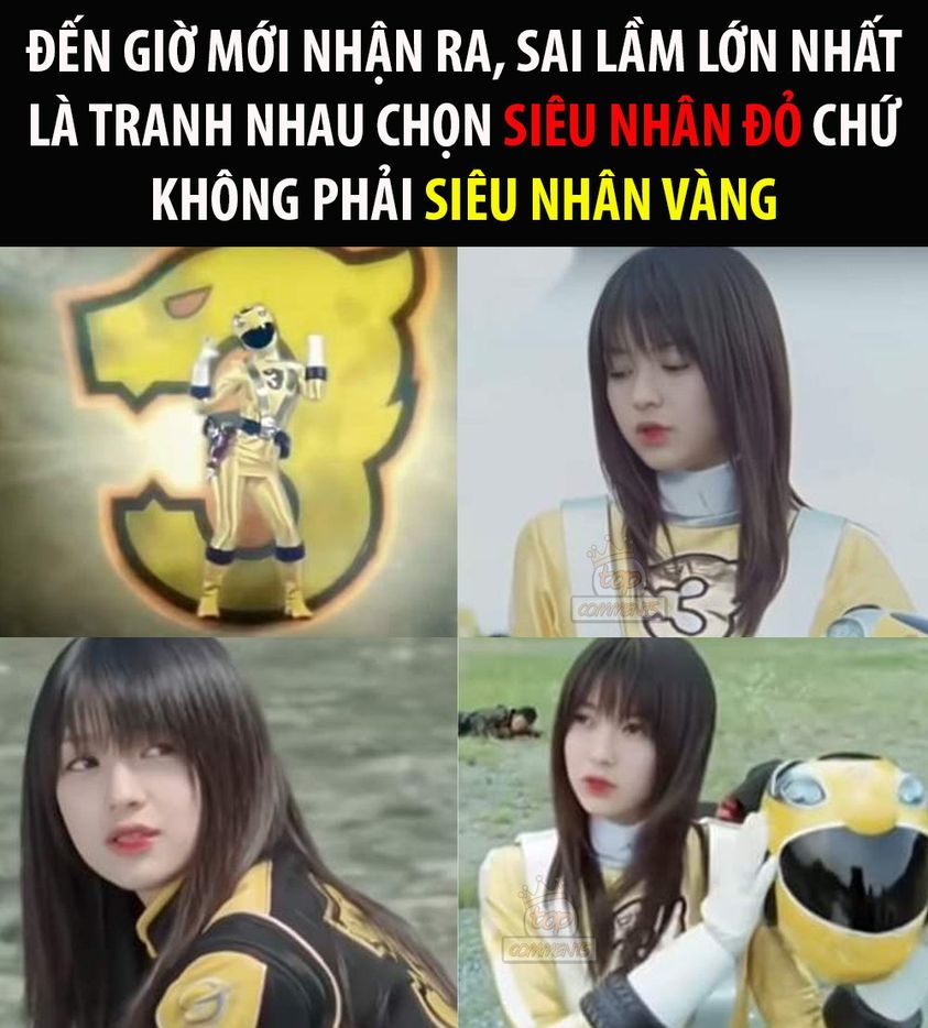 Hồi bé thì thích siêu nhân đỏ , lớn lên thì lại thích siêu nhân ....#sieunhan #gaixinh