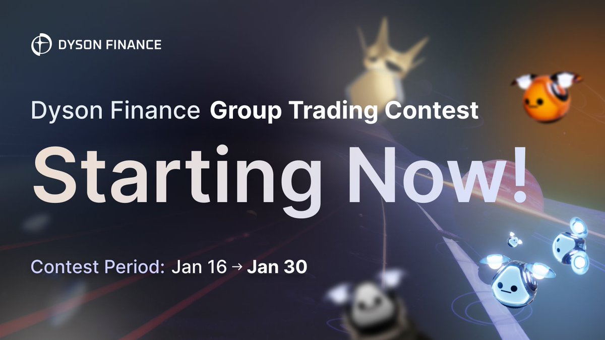 🚀 Dyson Finance Group Trading Contest Kicks Off!

Dear Dysonauts, Dysonians, Dysonovae, and everyone else,

Now, the moment we've all been eagerly anticipating has arrived! 🎉 The Dyson Finance Group Trading Contest is officially LIVE, and it's time to unleash the full force of