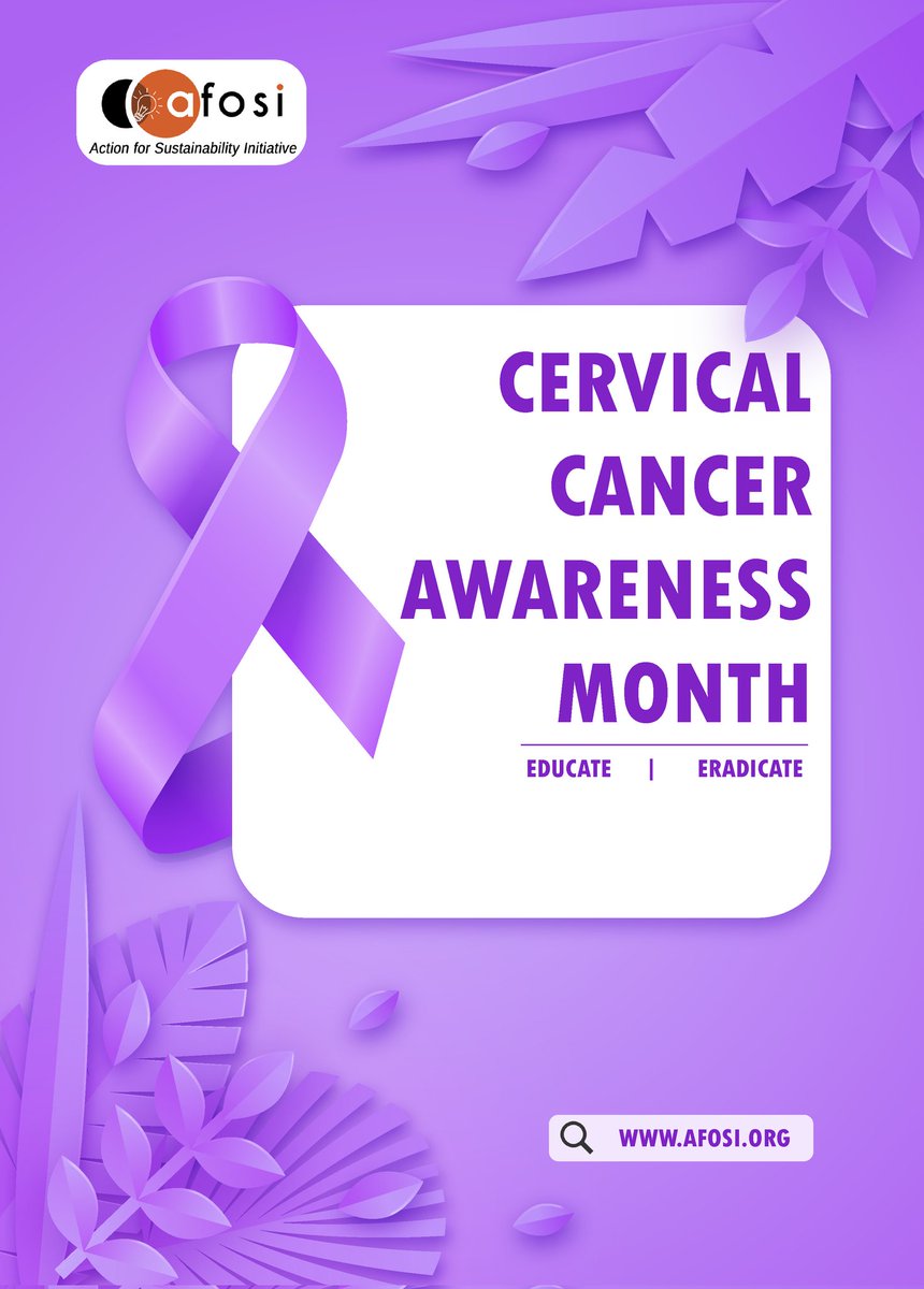 This January, we stand united in raising awareness about cervical cancer, a critical issue affecting women worldwide 🎗️💖
#CervicalCancerAwarenessMonth 
#EducateEradicate #WeLead #Sheleads

@GEM_Africa @hivosroea @WRA_K @WeLeadKe @CSA_Kenya