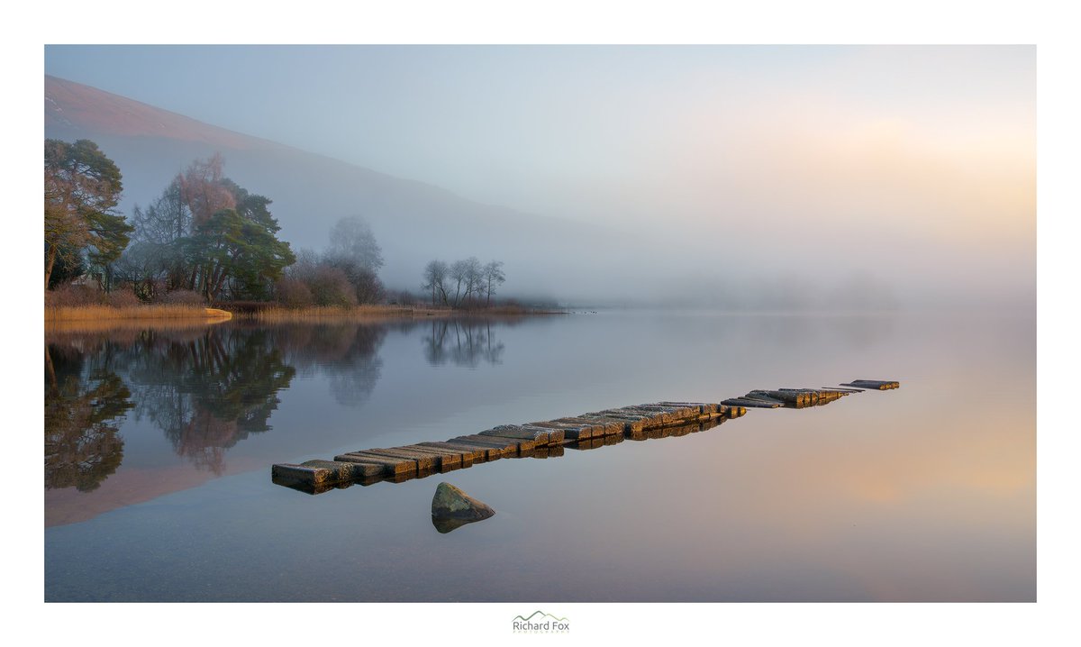 En Reflection Another version of several on our meetup at Kinlochard. Beautiful morning to be oot. #wexmondays #Scotland #mistmachine