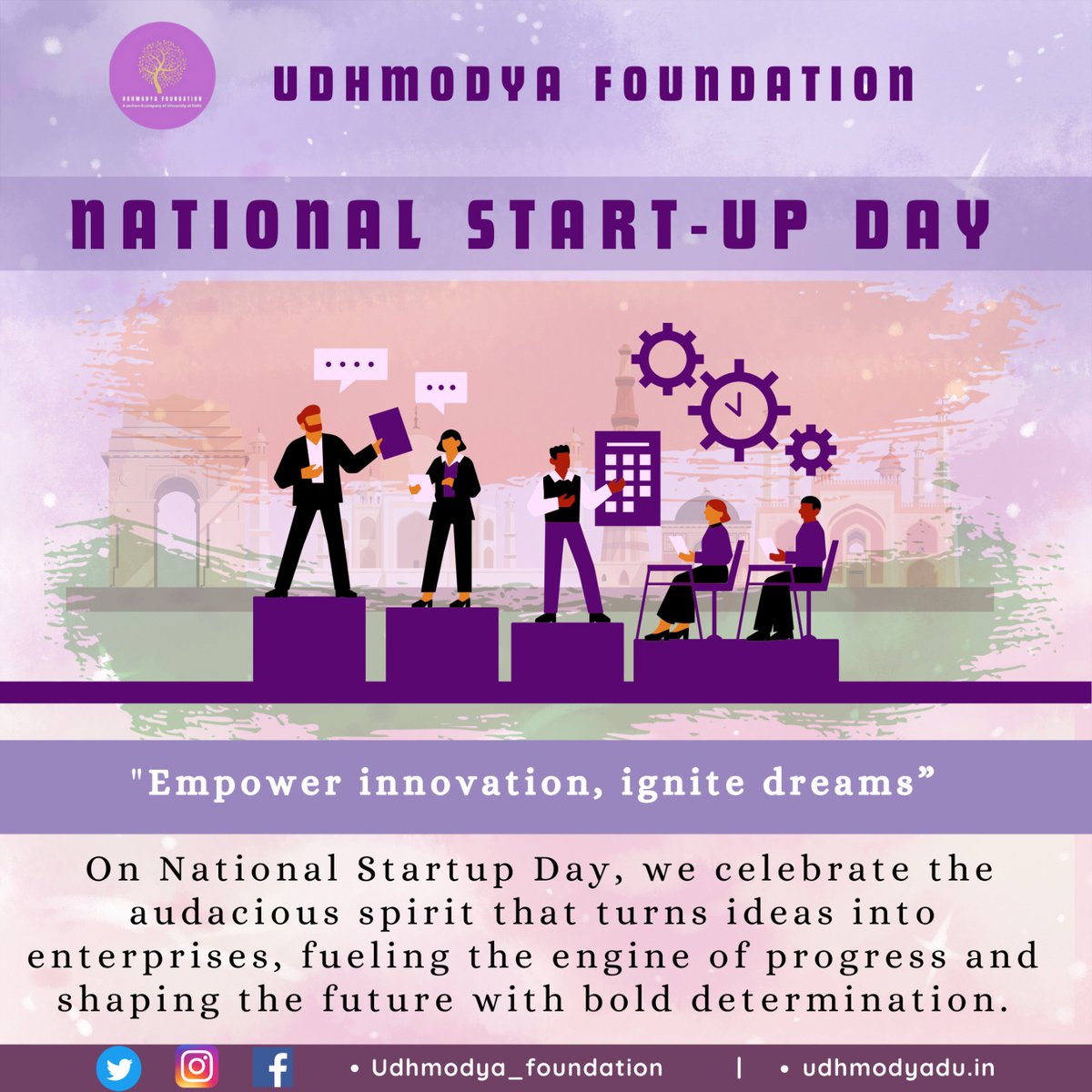 Udhmodya Foundation tweet media