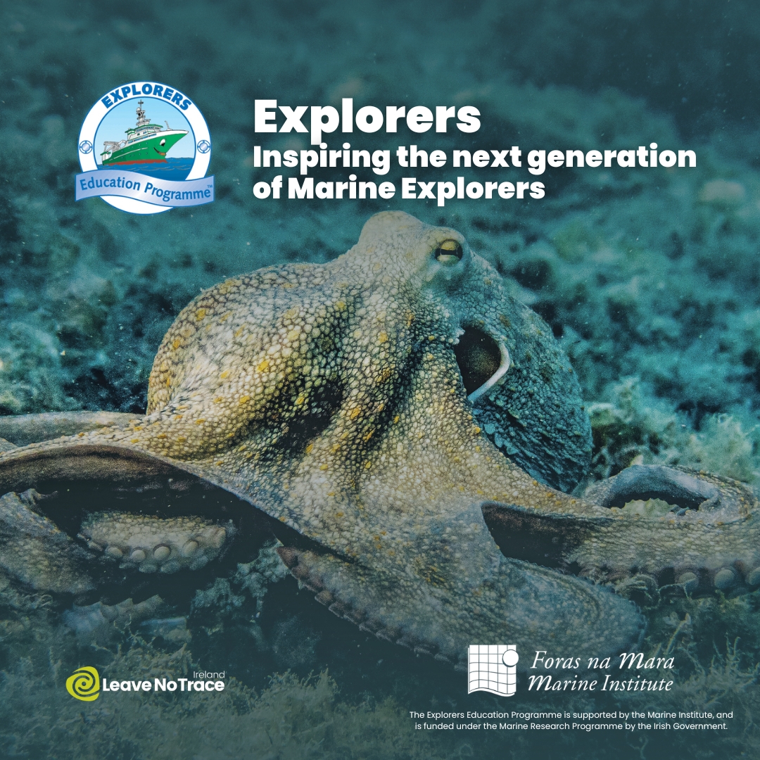 LeaveNoTraceIrl's tweet photo. The #ExplorersEducationProgramme connects classrooms with our oceans & gets pupils thinking about the world around them 💙
We’re currently looking for schools to take in this year's programme: https://t.co/lbRLRf0yyM
@ExplorersEdu is organised & funded by @MarineInst https://t.co/mOmR92tI0A