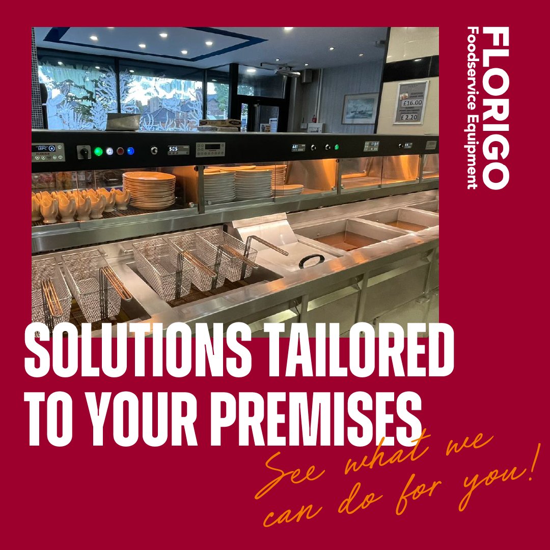 No matter the shape or size of your premises, we will be able to design a frying range perfectly suited to your needs. 🍟

Florigo provide a solution tailored to your business goals.

Get in touch to discuss your needs today: florigo.co.uk/contact-us/