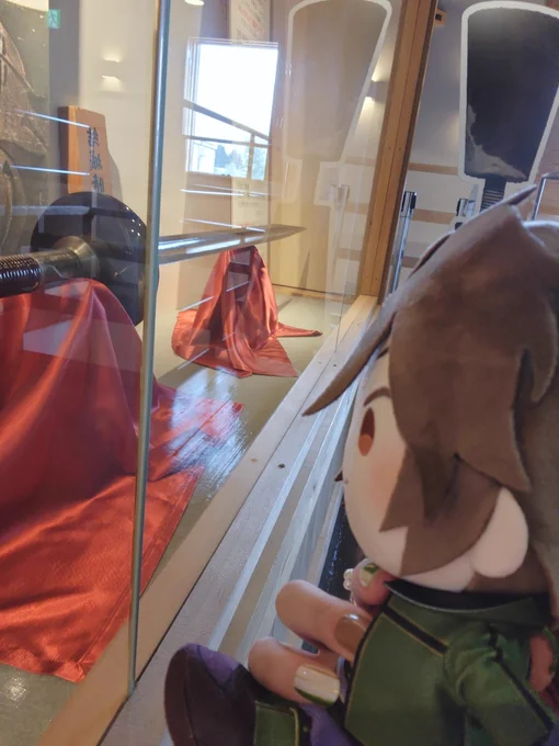 結城の御手杵を見てきました!!!! 結城紬も着せていただいてとても楽しかったです 嬉しすぎる…!!! 審神者就任記念日に来れて本当に良かった!ありがとうございます…!!!