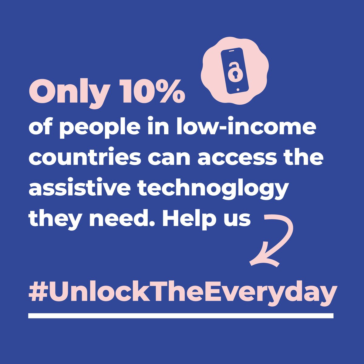 Assistive technology can transform lives. Everyone who needs it should have access. We’re supporting #UnlockTheEveryday to improve access for everyone. It’s time for change. unlocktheeveryday.org