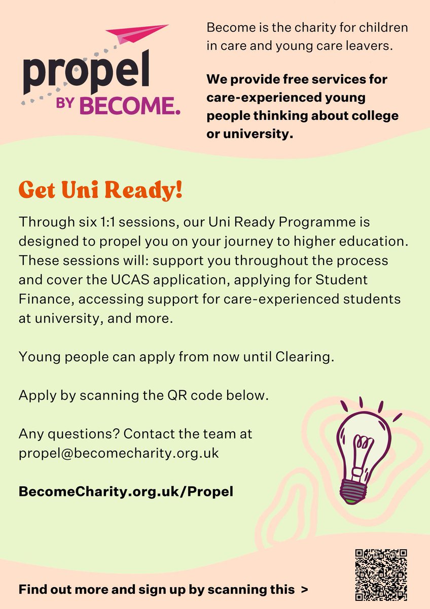 Please may I ask #twittereps to retweet for @Become1992 ? It is so important that we keep pressing forwards for care experienced young people and this is one of the ways #cep