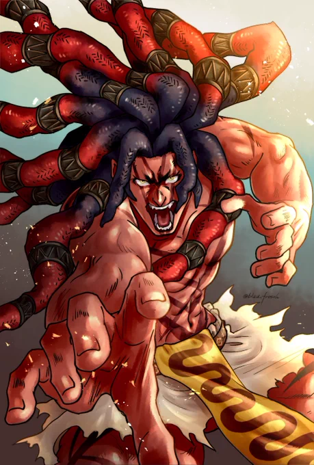 週遅れ 11th January ネカリさんHBD!!! #StreetFighter #格ゲーキャラ描こうぜ