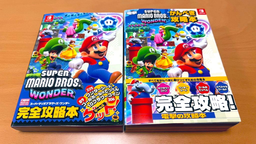 本日21時からのマリオグッズレビュー放送ですが、2冊出ているマリオ