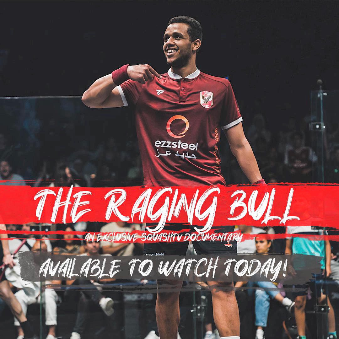 THE RAGING BULL DOCUMENTARY is finally Out 🦅 Head out to @SquashTV and enjoy 🔥 Link in Bio