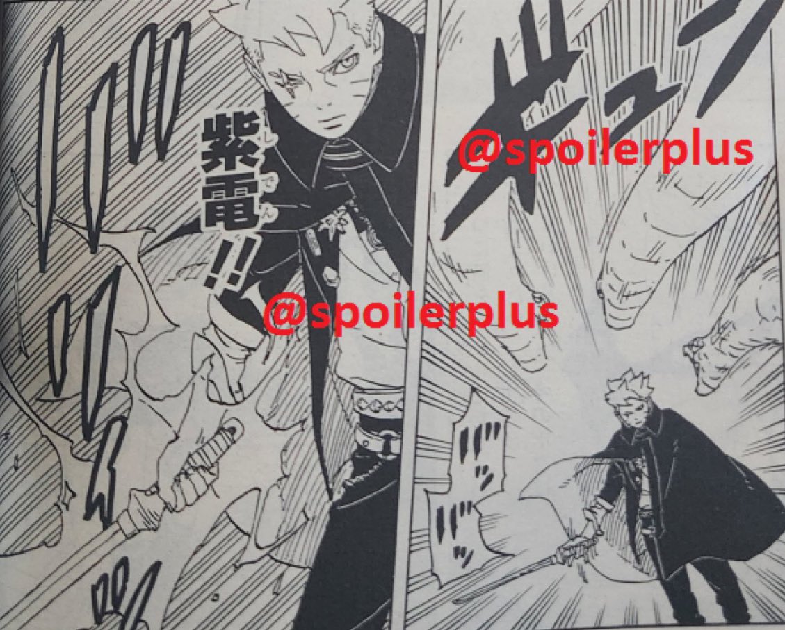 CaseeBlaine's tweet photo. Ye the debate is over boruto really got the best timeskip upgrade in the franchise !!! This nigga is USING purple lightning โฆ kakashid technique ๐ญ๐ญ๐ฅ๐ฅ๐ฅ๐ฅ๐ฅ #BorutoTwoBlueVortexChapter6spoiler https://t.co/gTSmNPT71U