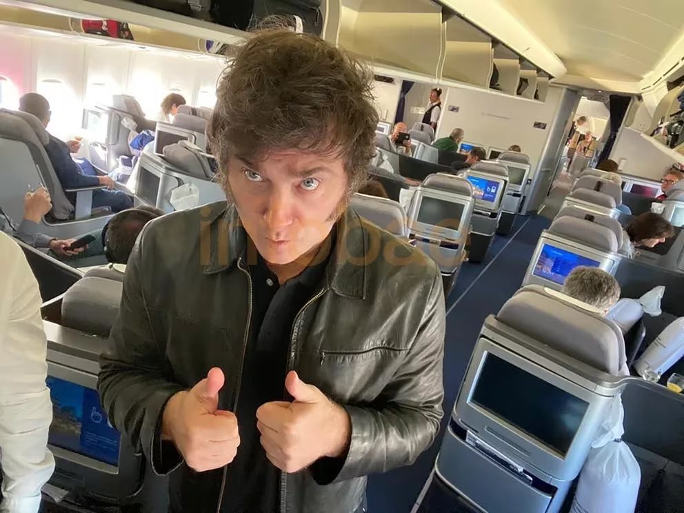 You can think whatever you want about Milei, but taking Lufthansa flight to Davos while so many „ESG focused“ officials and executives come with private jets is exactly the right signal to send.