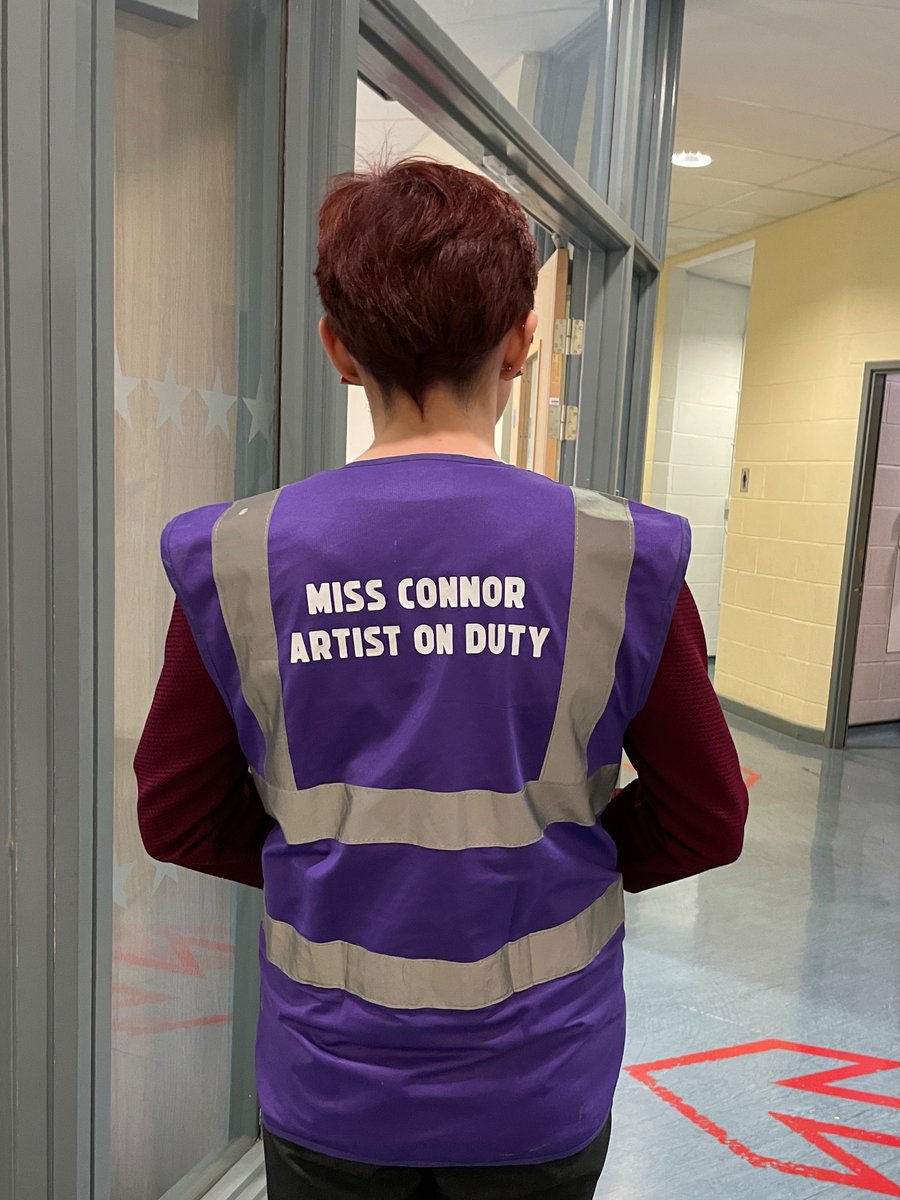 Artists on Duty in our schools - love it <a href="/HavelockAcademy/">Havelock Academy</a>