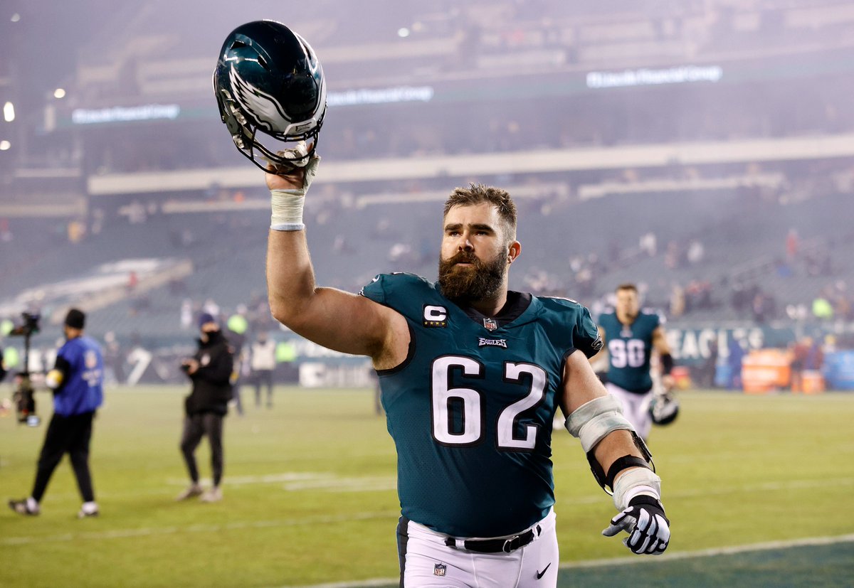 "I'm going to get a little emotional here...This Jason Kelce news. This is the worst part of this ending, is that that man has to go out like this. That man has meant so much to this city, so much to this fan base.

"He is so rare." 

— 94WIP caller "Mike"