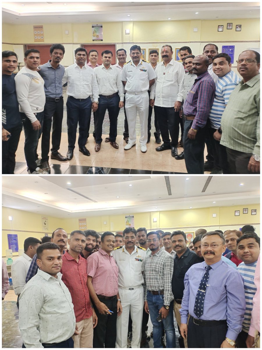 IN_DCP's tweet photo. The opportunity was also utilised for interaction with #DefenceCivilians of #WNC, held over high tea. CMDE (CP)-II apprised the gathering about various initiatives and welfare measures taken by #TeamDCP at #NHQ. https://t.co/ttCRsmJLos