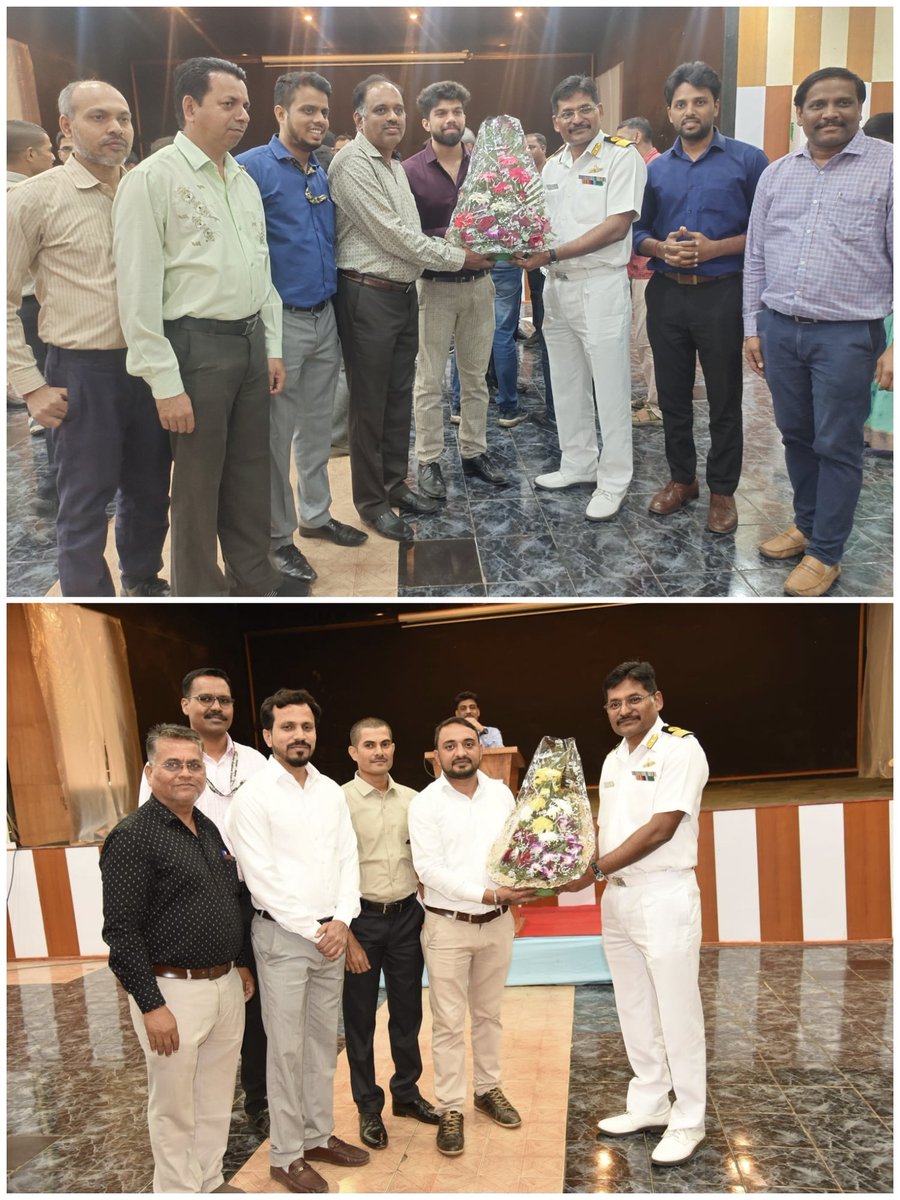 IN_DCP's tweet photo. The opportunity was also utilised for interaction with #DefenceCivilians of #WNC, held over high tea. CMDE (CP)-II apprised the gathering about various initiatives and welfare measures taken by #TeamDCP at #NHQ. https://t.co/ttCRsmJLos