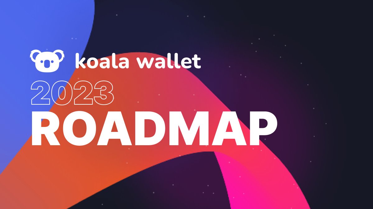 🐨 Exciting times ahead in the #KoalaWallet 2023 roadmap! 

✅ $ETH support
✅ $KDA #NFT Support 
✅ In-app <a href="/KdSwap/">KDSwap</a>
✅ <a href="/WalletConnect/">WalletConnect</a> V2
✅ Security audited
✅ Web extension
🔜 Diverse fiat on/off ramps
🔜 More #crypto support

💜 Stay tuned Koalas! 
🔗 koalawallet.io/roadmap