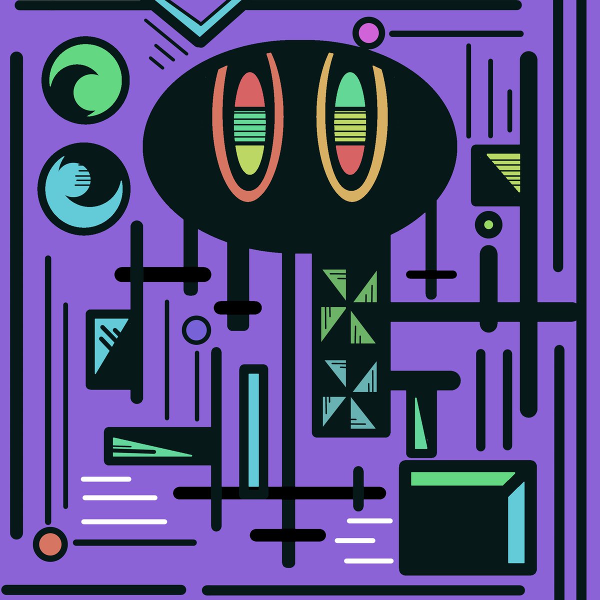 こういうなーんも考えずに描くのもすき

#イラスト