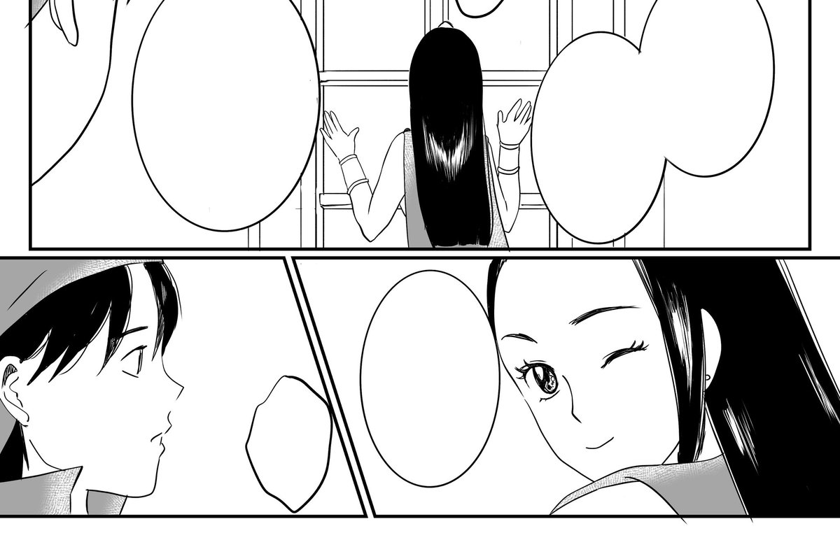 黒髪ストレート初めて描く 楽しい 