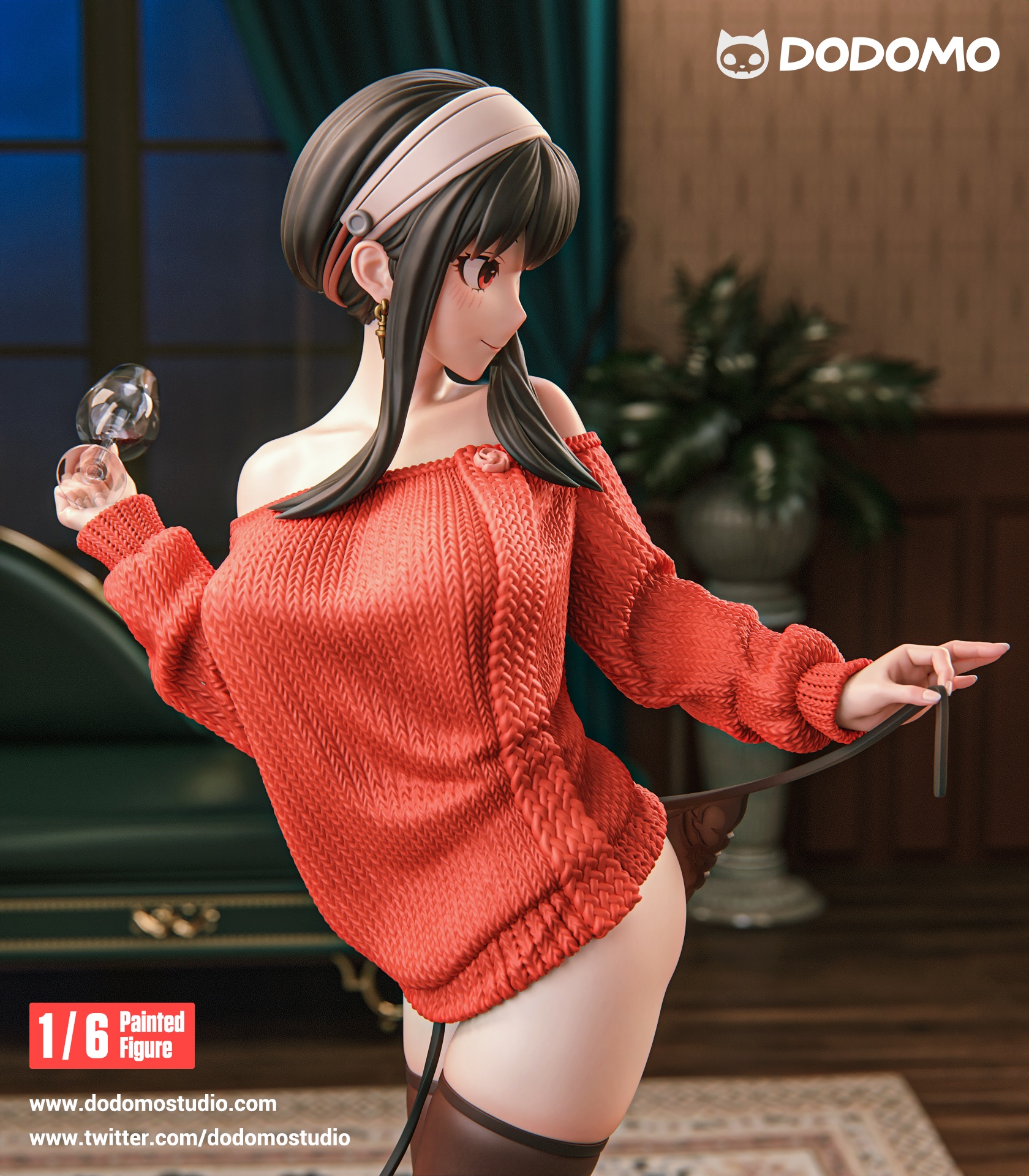 Dodomo スパイファミリー ヨル・フォージャー ガレージキット フィギュア Dodomo スパイファミリー ヨル・フォージャー ガレージキット