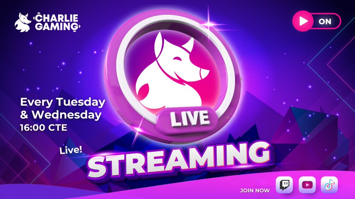 CharlieGamingUS's tweet photo. 🎥 Live Stream Alert! 🌟
🗓️ Date: 17-18 January 2024
⏰ Time: 16:00 CTE
📍 Where: https://t.co/FaldVmq8cs

Get ready for an electrifying live session that's about to kick off every Tuesday and Wednesday

#Charliegaming #gamingcommunity https://t.co/GlZNLKQPj5