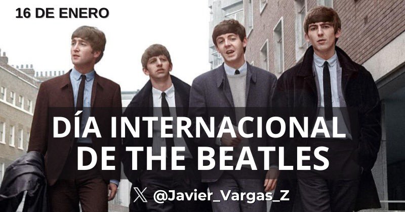 Javier_Vargas_Z's tweet photo. #SabíasQue para algunos fans el #DíaInternacionalDeTheBeatles “oficial” es el 16 de enero, ya que fue el día en que se inauguró Cavern Club, el lugar donde el cuarteto de Liverpool hizo su debut y donde tocaron casi 300 veces, entre 1961 y 1963. @thebeatles https://t.co/txZ0pQnQ64