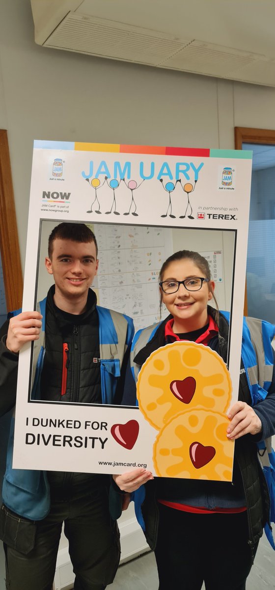 TerexCorp's tweet photo. Our team members in Ireland are enthusiastically completing @NOW_Group JAM Card e-training.
Check out our team members who have already participated, proudly showcasing their commitment to inclusivity.
#Terex #NOWGroup #JAMCard #InclusionMatters #CommunitySupport https://t.co/SfIpkz2dan