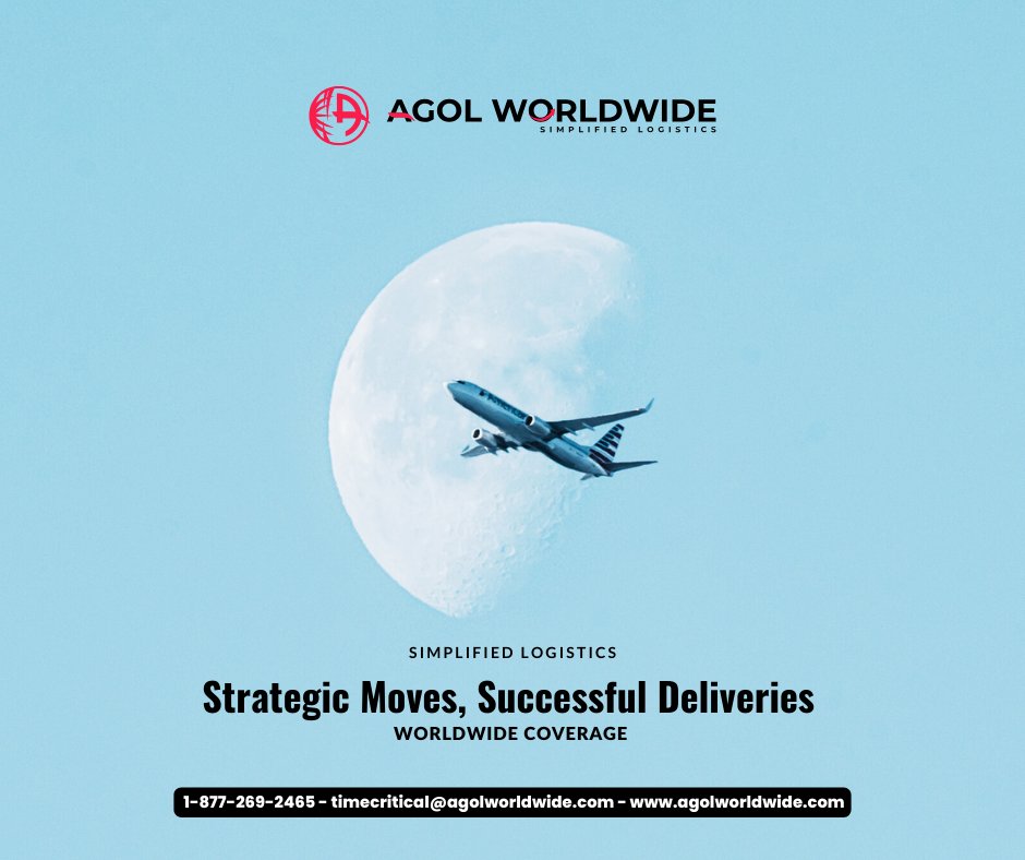 #logistics #supplychain #shipping #freight #warehousing #distribution #transportation #fulfillment #IOR #EOR #Importerofrecord #timecritical #OBC #Onboardcourier #GlobalTrade #TradeCompliance #InternationalShipping #GlobalSupplyChain #AGOLWorldwideInc