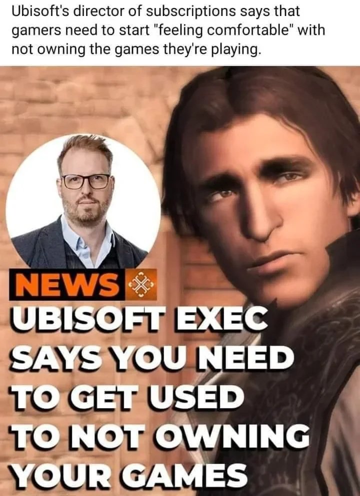 Buddymari1's tweet photo. If it's true then go to hell @Ubisoft, you know nothing about gamers.
#Ubisoft
#UbisoftSucks https://t.co/FG5K5heyCJ