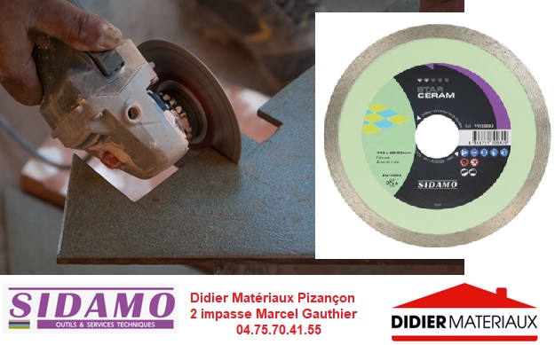 📌Nouveau produit en stock
#Disque à couronne continue totalement #lisse de notre fournisseur @Sidamo. Coupe à sec ou à eau la #faïence.
Faible épaisseur permettant une excellente #finition.
👉 2 impasse Marcel Gauthier 26300 Pizançon