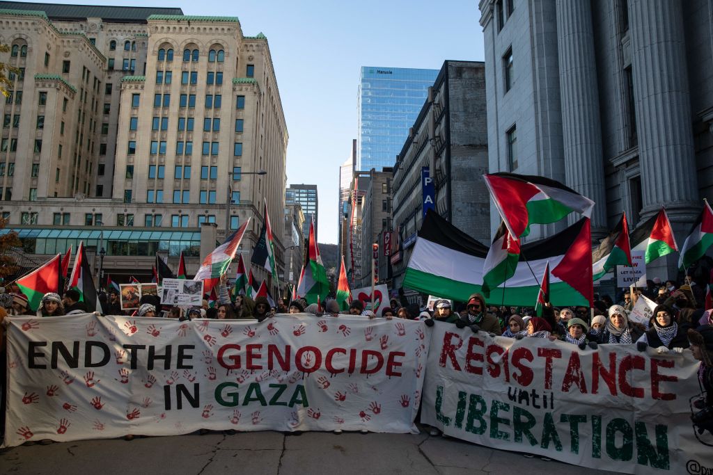 CIVICUSMonitor's tweet photo. 🇨🇦#Canada: The #IsraelPalestineConflict sparks debate over #freespeech, while half a million public sector workers go on #strike in #Quebec. 

For more on the state of #civicspace in #Canada👉 https://t.co/LxZENWl8QE https://t.co/D9c6PNvbzQ